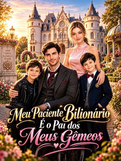 Capa da minissérie Meu Paciente Bilionário É o Pai dos Meus Gêmeos -