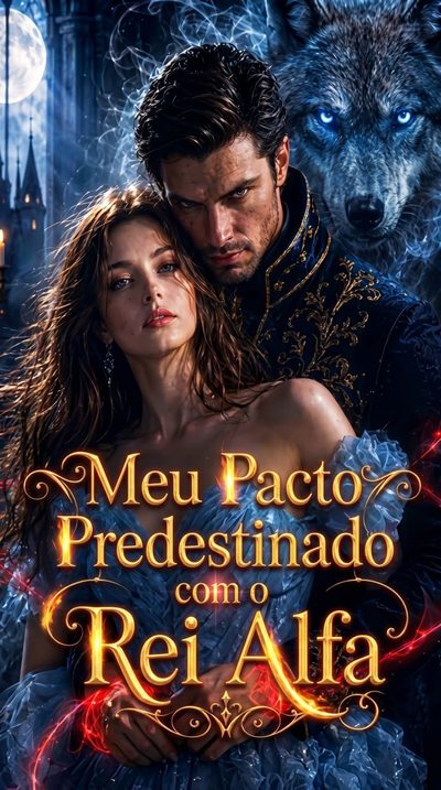 Capa da minissérie Meu Pacto Predestinado com o Rei Alfa