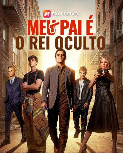 Capa da minissérie Meu Pai É o Rei Oculto