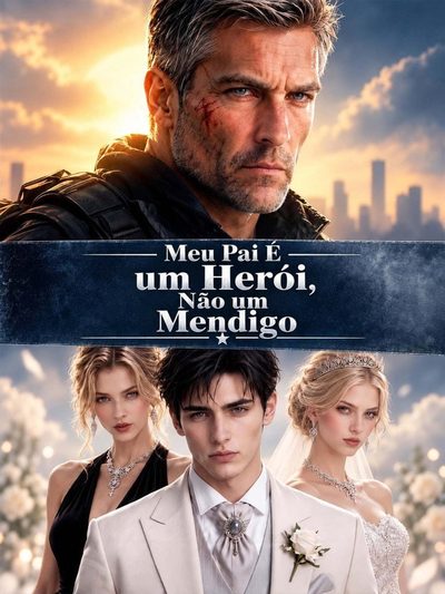 Capa da minissérie Meu Pai É um Herói Não um Mendigo -
