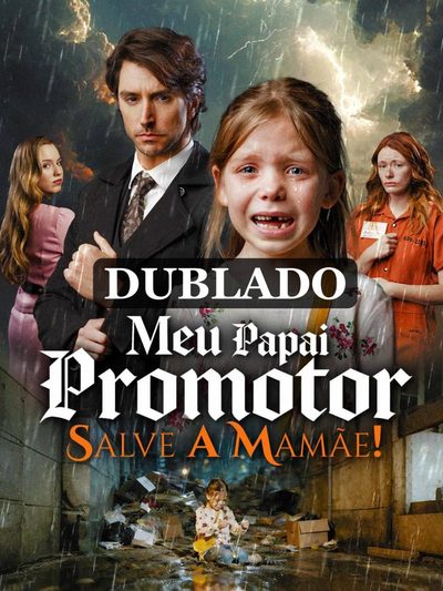 Capa da minissérie Meu Papai Promotor Salve a Mamãe!