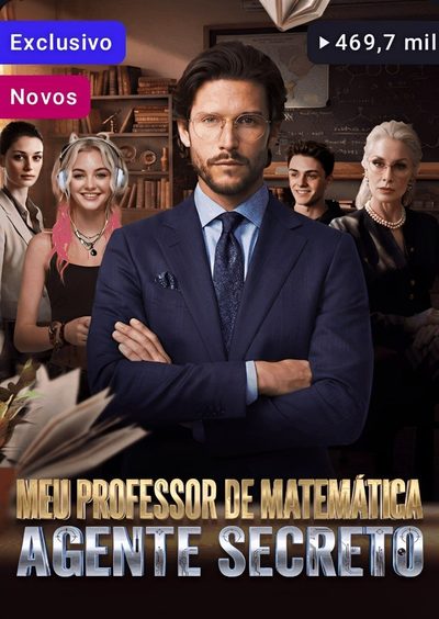 Capa da minissérie ✨ | Meu Professor de Matemática Agente Secreto