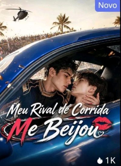 Capa da minissérie Meu Rival de Corrida Me Beijou
