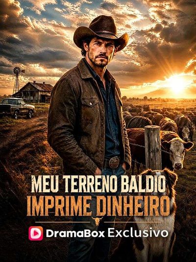 Capa da minissérie Meu Terreno Baldio Imprime Dinheiro