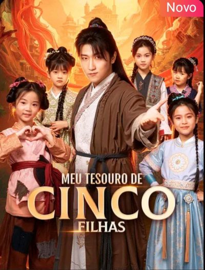 Capa da minissérie ♣️meu Tesouro de Cinco Filhas