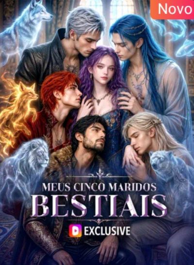 Capa da minissérie Meus Cinco Maridos Bestiais
