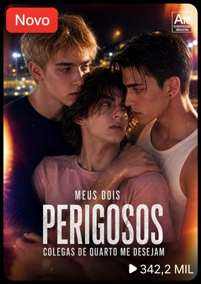 Capa da minissérie Meus Dois Perigosos Colegas de Quarto Me Desejam - Bl