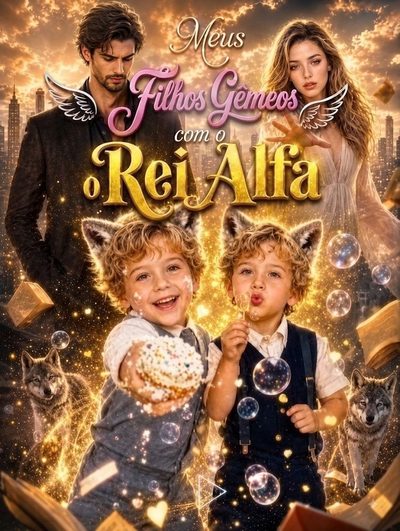 Capa da minissérie Meus Filhos Gêmeos com o Rei Alfa