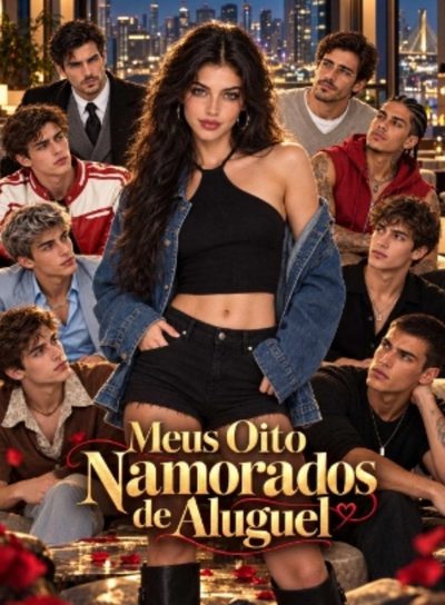 Capa da minissérie Meus Oito Namorados de Aluguel
