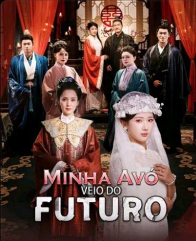 Capa da minissérie Minha Avó Veio do Futuro