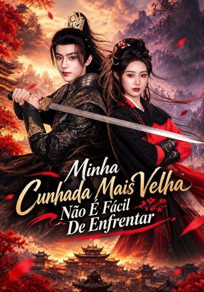 Capa da minissérie Minha Cunhada Mais Velha Não É Fácil de Enfrentar