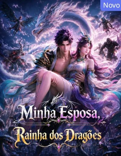 Capa da minissérie Minha Esposa, Rainha dos Dragões