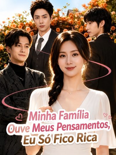 Capa da minissérie Minha Família Ouve Meus Pensamentos, Eu Só Fico Rica