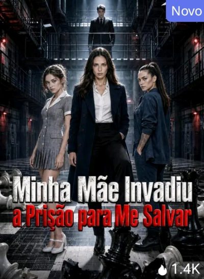 Capa da minissérie Minha Mãe Invadiu a Prisão para Me Salvar