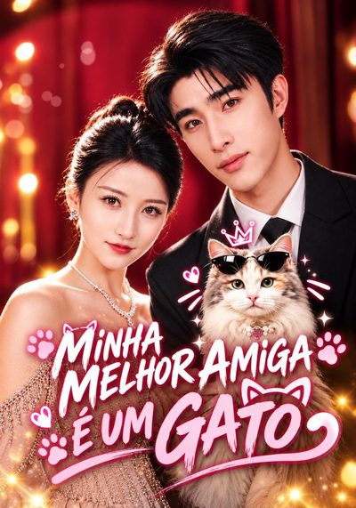 Capa da minissérie Minha Melhor Amiga É um Gato