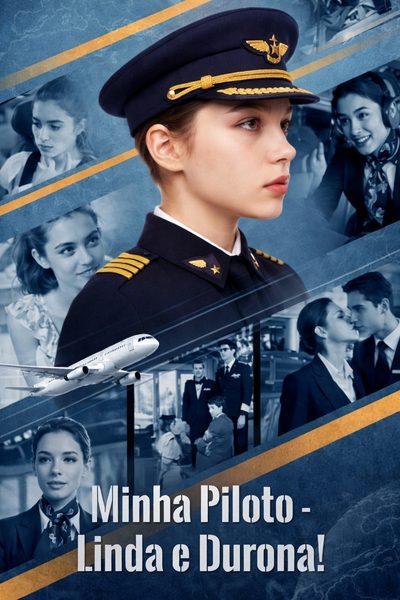 Capa da minissérie Minha Piloto - Linda e Durona!