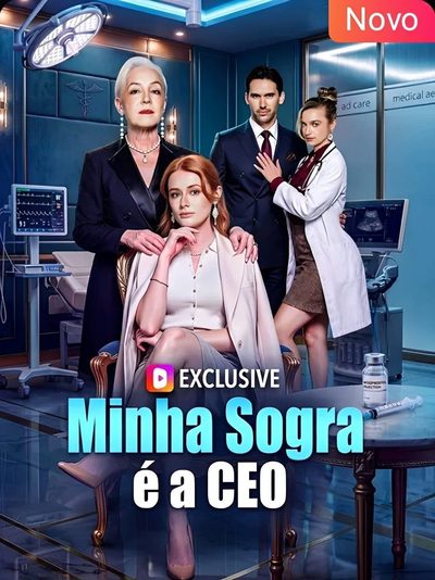 Capa da minissérie Minha Sogra É a CEO