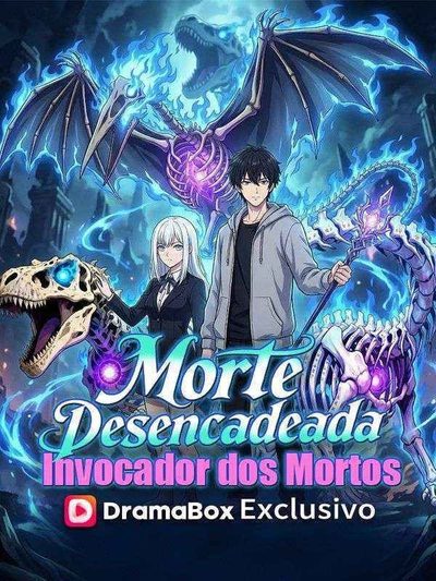 Capa da minissérie Morte Desencadeada Invocador dos Mortos