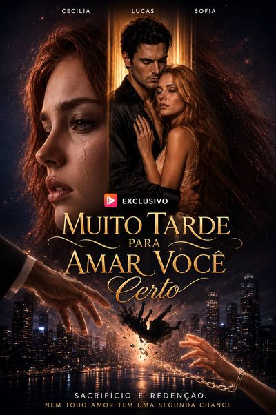 Capa da minissérie Muito Tarde para Amar Voce Certo
