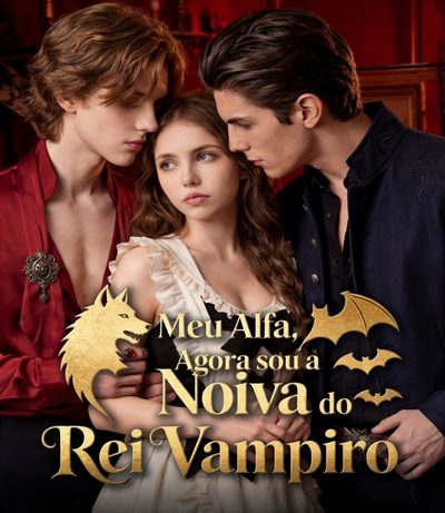 Capa da minissérie My Alpha, I Am Now The Vampire King'S Bride Meu Alfa, Agora sou a Noiva do Rei Vampiro