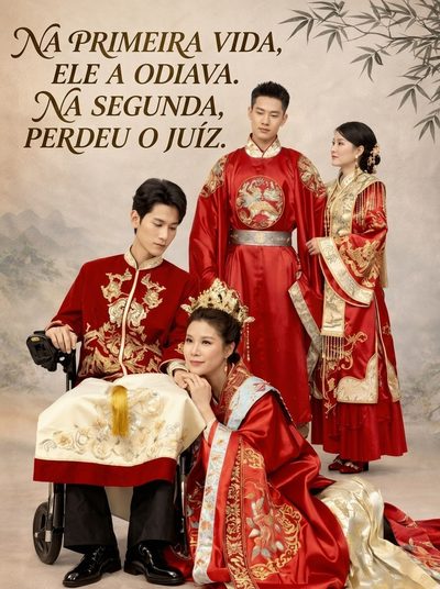 Capa da minissérie Na Primeira Vida, Ele a Odiava. na Segunda, Perdeu o Juíz Laços Perigosos Cursed Bond Before, Separate Paths Now