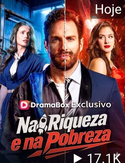 Capa da minissérie Na Riqueza e na Pobreza Dublado
