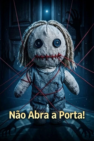Capa da minissérie Não Abra a Porta!