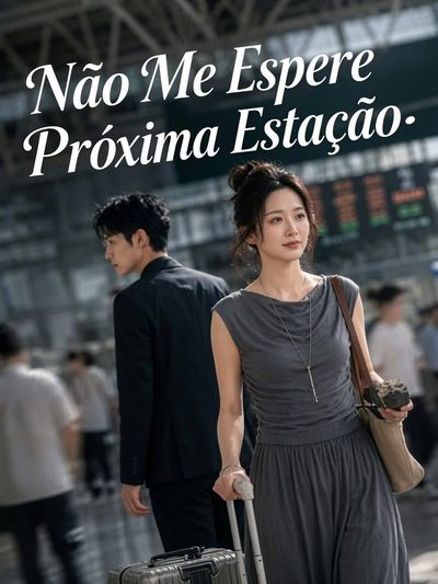 Capa da minissérie Não me espere