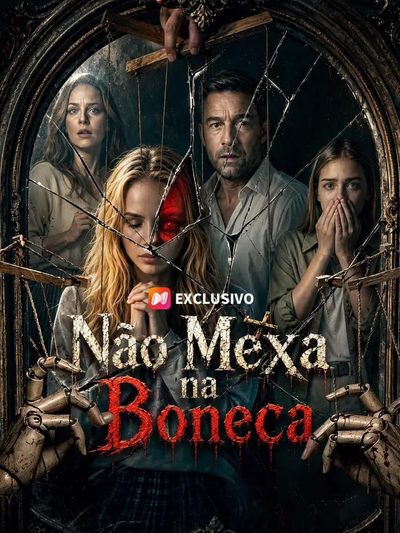 Capa da minissérie Não Mexa com a Boneca