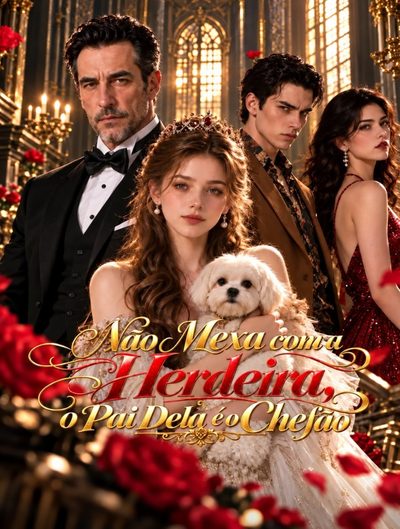 Capa da minissérie Não Mexa com a Herdeira, o Pai Dela É o Chefão