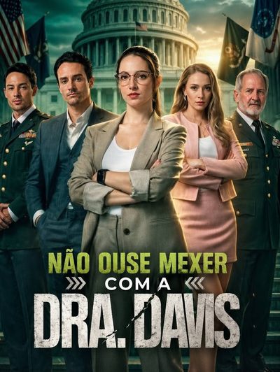 Capa da minissérie Não Ouse Mexer com a Dra. Davis