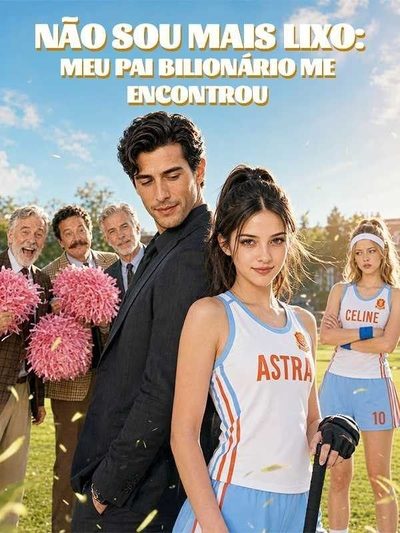 Capa da minissérie Não Sou Mais Lixo: Meu Pai Bilionário Me Encontrou