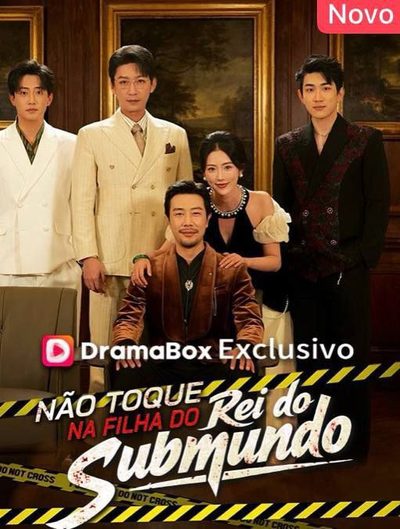 Capa da minissérie Não Toque na Filha do Rei do Submundo