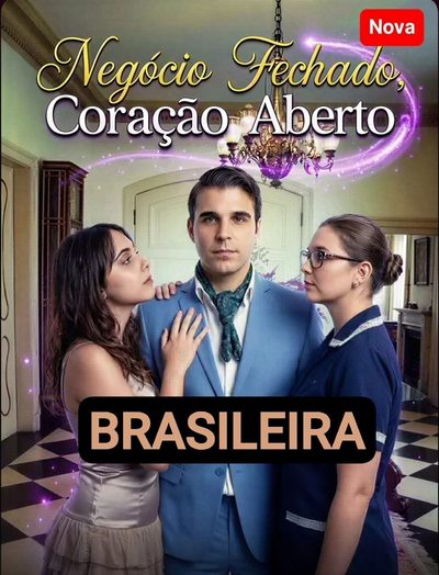 Capa da minissérie Negócio Fechado, Coração Aberto Brasileira