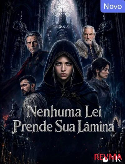 Capa da minissérie Nenhuma Lei Prende Sua Lâmina