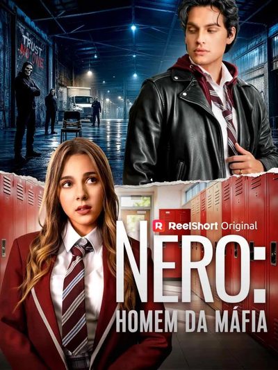 Capa da minissérie Nero o Homem da Máfia
