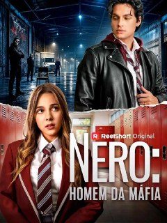Capa da minissérie Nero o Homem da Máfia