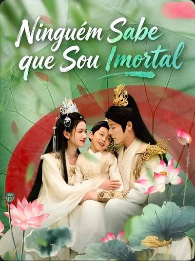 Capa da minissérie Ninguém Sabe que Sou Imortal