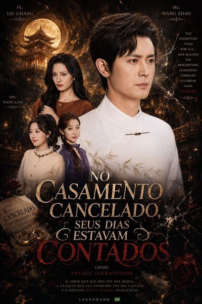Capa da minissérie No Casamento Cancelado, Seus Dias Estavam Contados