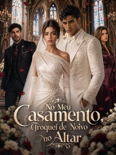 Capa da minissérie No Meu Casamento Troquei de Noivo no Altar