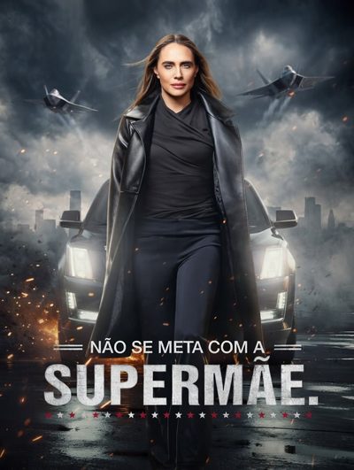 Capa da minissérie No Te Metas con la Súpermamá - Não se Meta com a Supermãe