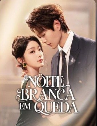Capa da minissérie Noite branca em queda