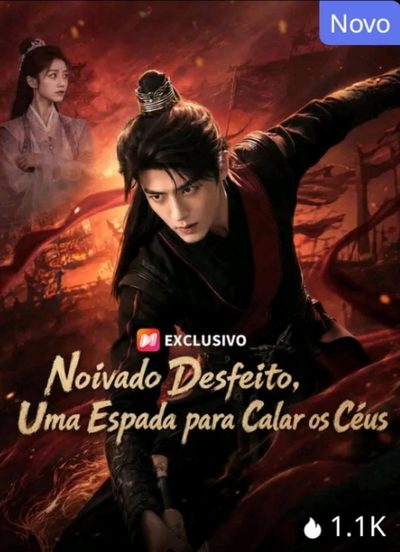 Capa da minissérie Noivado Desfeito, uma Espada para Calar os Céus