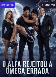 Capa da minissérie O Alfa Rejeitou a Ômega Errada