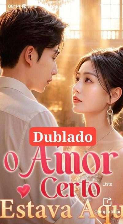 Capa da minissérie O Amor Certo Estava Aqui