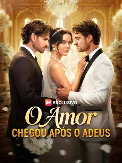 Capa da minissérie O Amor Chegou Após o Adeus