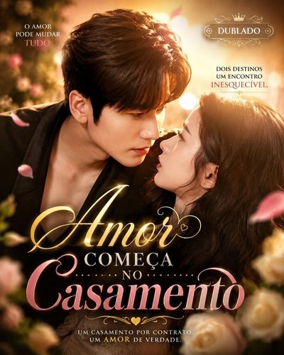 Capa da minissérie O Amor Começa no Casamento Dublado