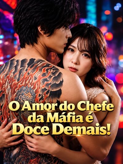 Capa da minissérie O Amor do Chefe da Máfia É Doce Demais
