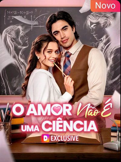 Capa da minissérie O Amor Não É uma Ciência