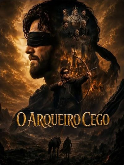 Capa da minissérie O Arqueiro Cego
